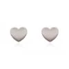 Linda Tahija Micro Heart SS Stud Earrings