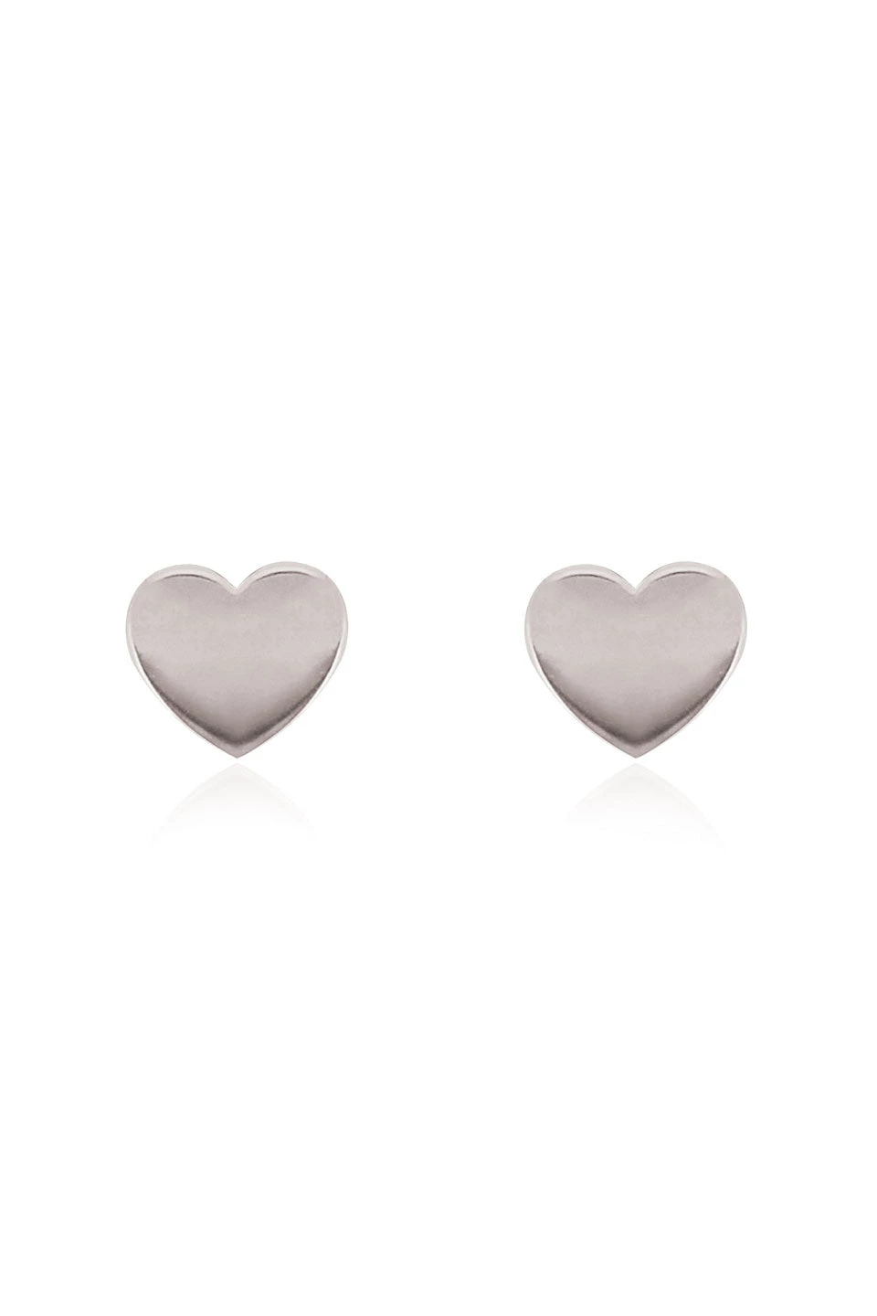 Linda Tahija Micro Heart SS Stud Earrings