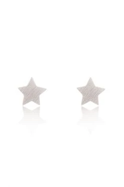 Linda Tahija Star St Silver Stud Earring
