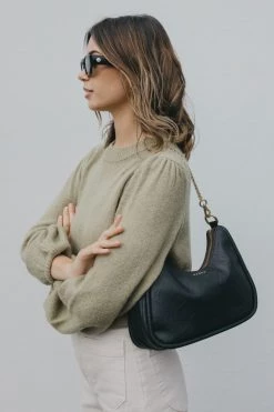 Seeking Lola Montana Sage Blouson Sleeve Jumper New In