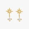 Lindi Kingi Star Stud Earring With Embellishment