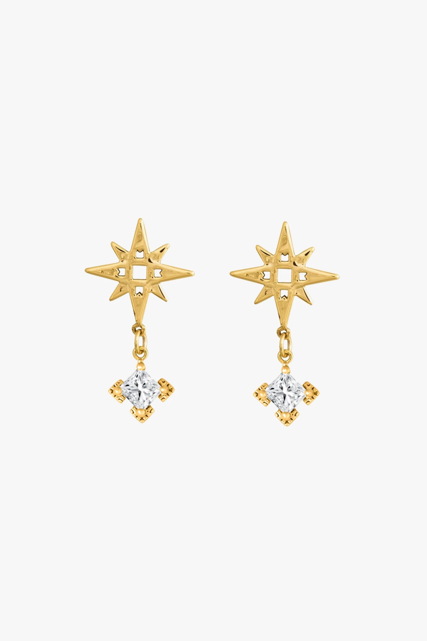 Lindi Kingi Star Stud Earring With Embellishment