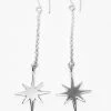 Audrey Loves Ruby Jewellery Starburst Drop Earrings