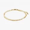 Pilgrim Native Beauty Fine Pearl Bracelet Gold