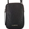 SABEN Bags Nikko Black Bubble Phone Sling