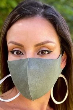 Queen Of The Foxes Tropical Olive Wine Face Masks Pack Of 3