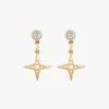 Lindi Kingi Hanging Star Stud Earring Jewellery