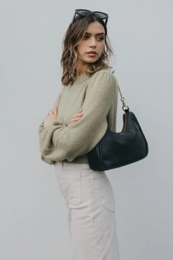 Seeking Lola Montana Sage Blouson Sleeve Jumper New In