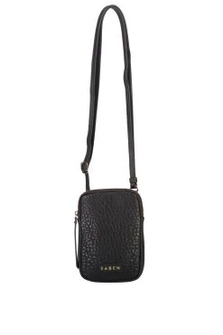 SABEN Bags Nikko Black Bubble Phone Sling