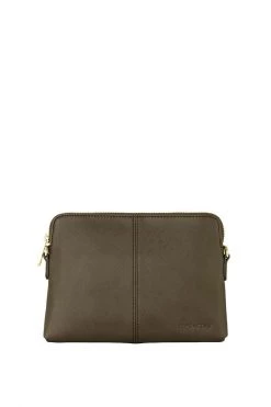 Elms+King Bags & Wallets Bowery Wallet Khaki Saffiano
