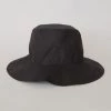 Sophie Love Linen Bucket Hat Black