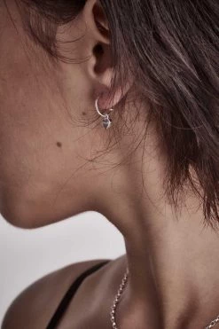 Stolen Heart Anchor Sleeper Earrings