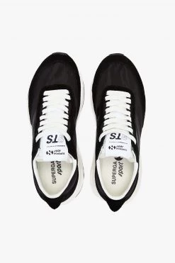 Superga 4089 Training 9TS Slim Black White Sneakers