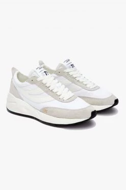 Superga New In 4089 Training 9TS Slim White White Sneakers