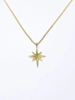 Audrey Loves Ruby Jewellery Starburst Necklace