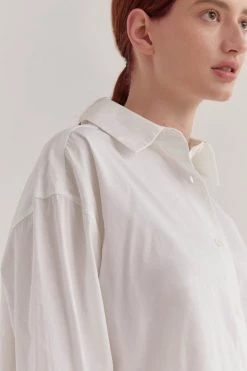 Assembly New In Everyday White Poplin Shirt