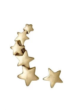 Pilgrim Ava Shooting Star Crawler Earring