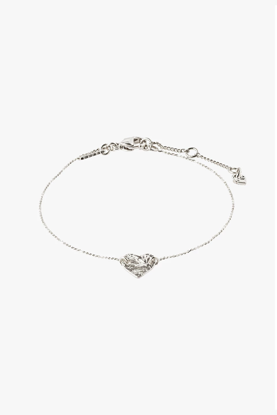 Pilgrim Jewellery Sophia Heart Bracelet Silver