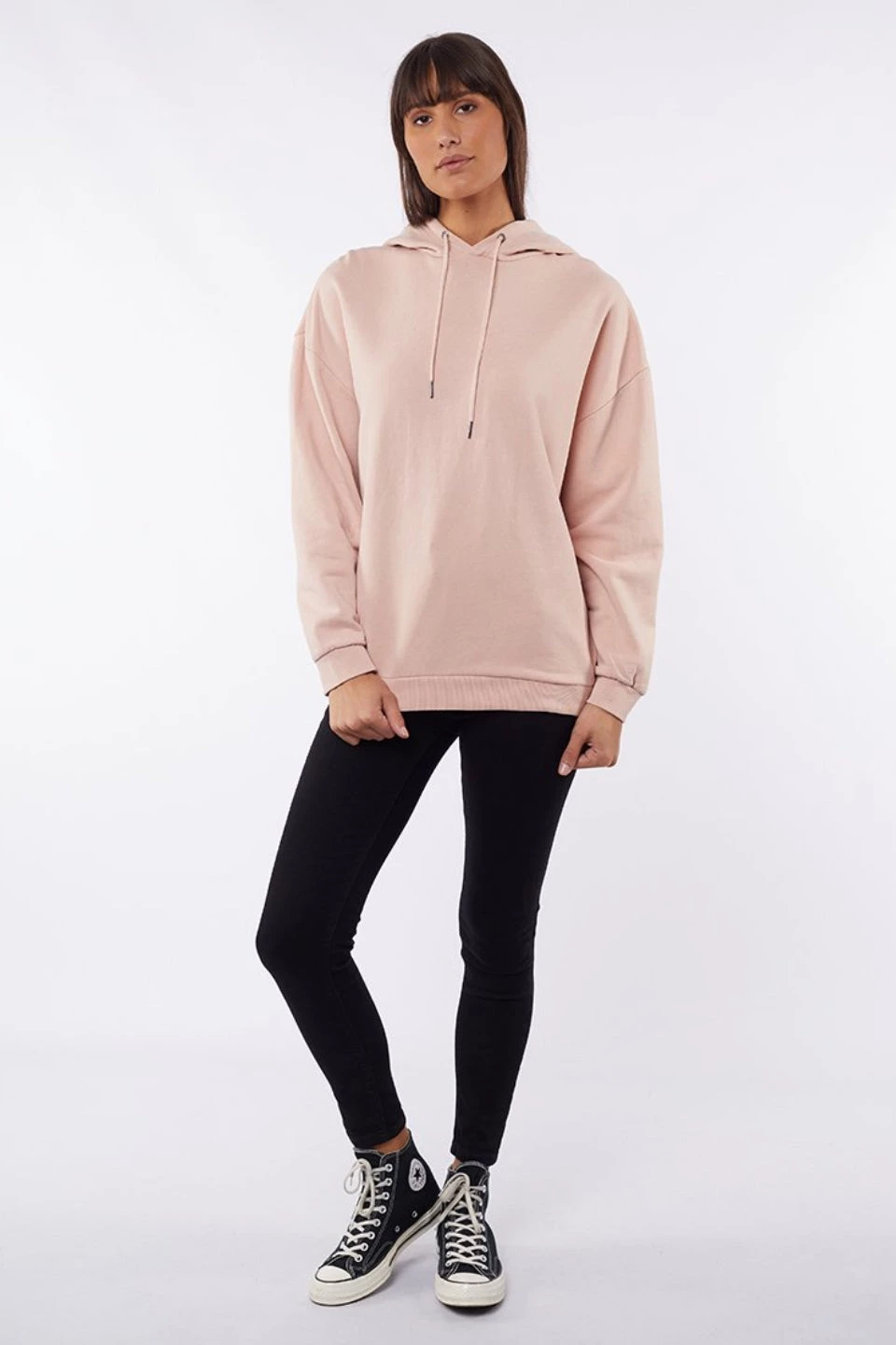 Silent Theory New In Standard Pink Hoodie
