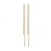 Pilgrim Tahoe Thread Bar Earrings Gold