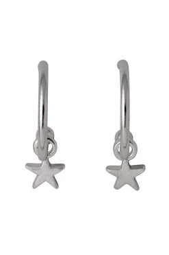 Pilgrim Ava Hoop Star Earring
