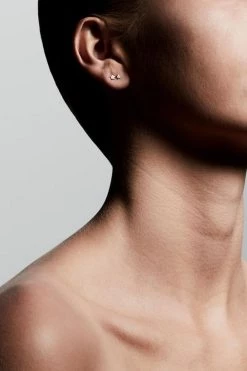 Pilgrim Jewellery Regina Mini Star Stud Gold Earrings Two Pack