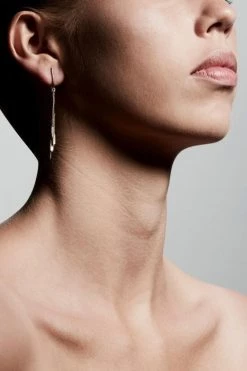 Pilgrim Jewellery Kaylee Hanging Chain Earrings Gold