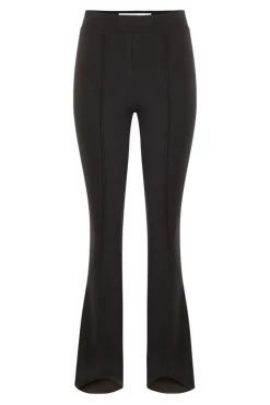 Coop Up And Run Black Flared Skinny Pant