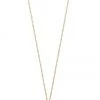 Pilgrim Tessa Preciosa Crystals On Small Gold Circle Pendant Necklace Jewellery