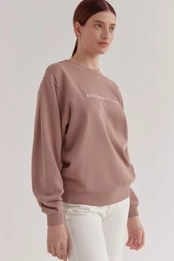 Assembly Logo Rosewood Fleece New In