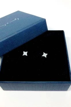 Audrey Loves Ruby Star Stud Earring Jewellery