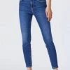 Mavi Tess Dark Brushed Indigo Organic Denim Jean