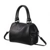 Status Anxiety Force Of Being Black Leather Handbag