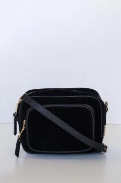 Vash Cammy Black Cord Bag