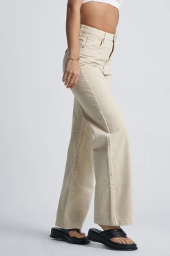 Abrand Jeans A 94' High Wide Ecru Denim Jeans New In