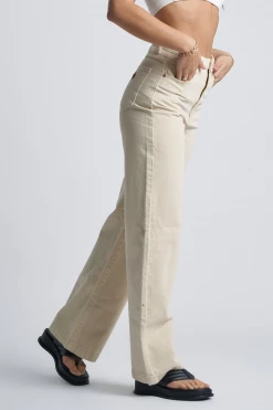 Abrand Jeans A 94' High Wide Ecru Denim Jeans New In