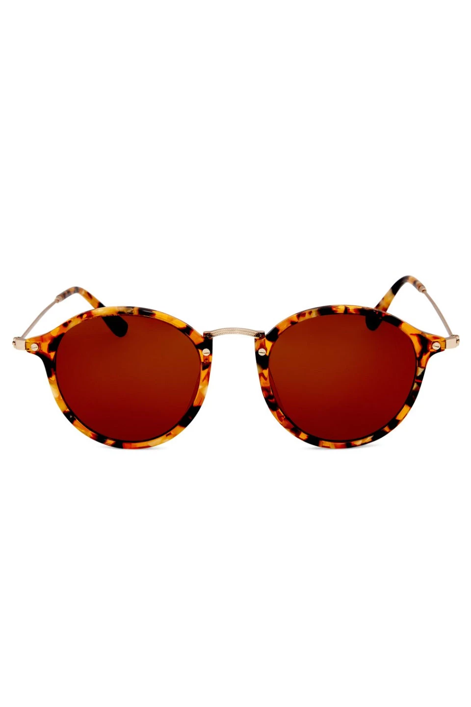 Tony + Will Eyewear Amazon Polarised Retro Brown Sunglasses