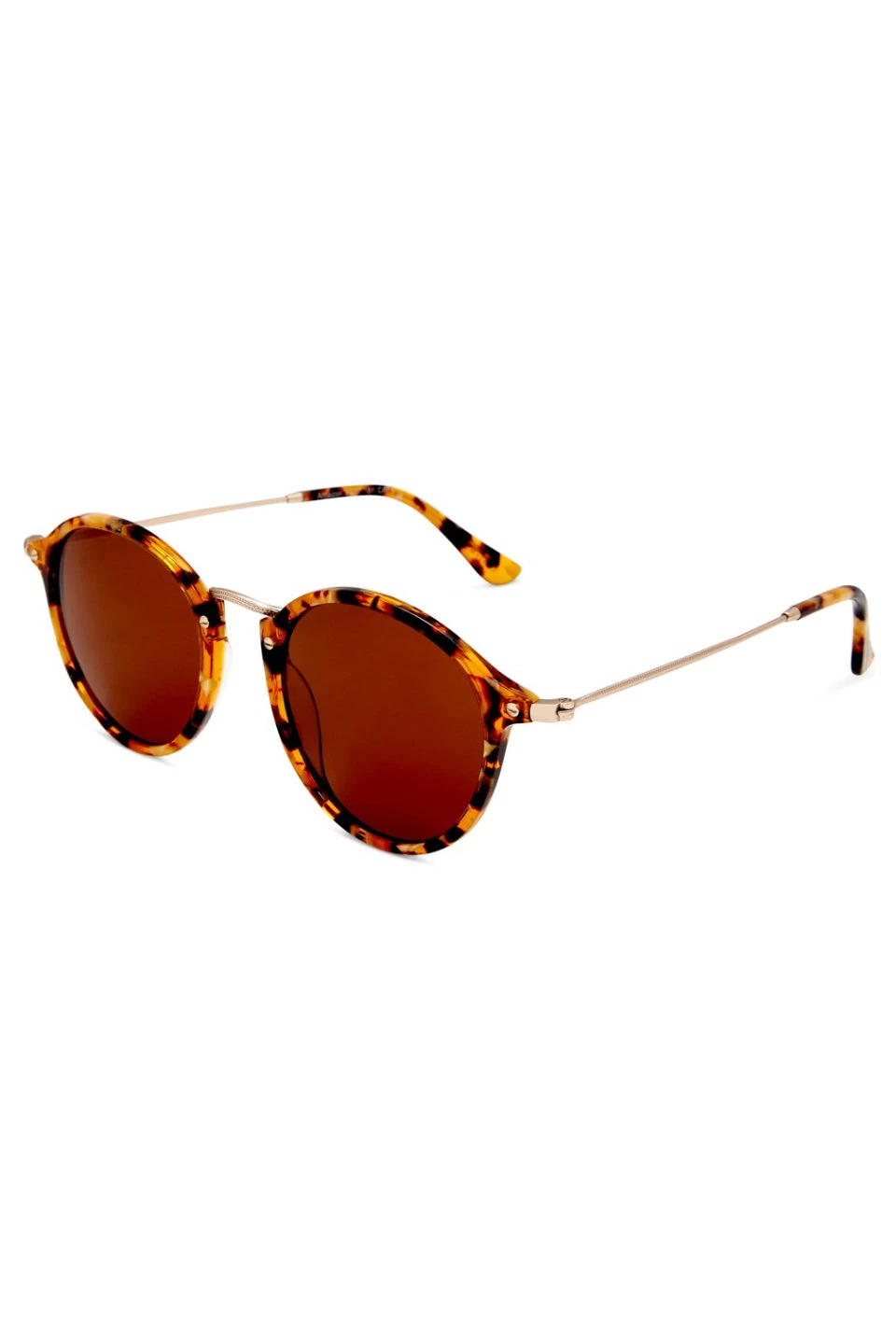 Tony + Will Eyewear Amazon Polarised Retro Brown Sunglasses