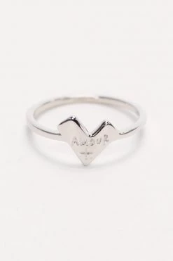 Federation Amour Heart Ring Sterling Silver