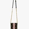 Coop Buckle The Trend Black Monogram Cross Body Bag