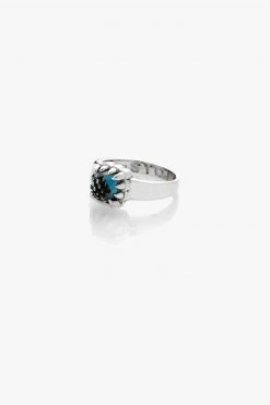 Stolen Support Local Baby Claw Ring With Blue Quartz