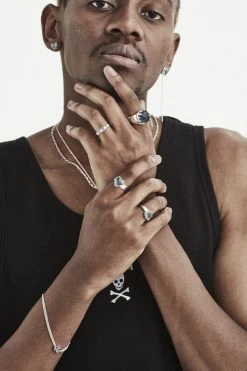 Stolen Support Local Baby Claw Ring With Blue Quartz