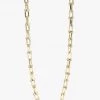 Flo Gives Back 15% To Women In Need Get The Look Bolted Gold Chain Necklace