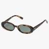 Le Specs Outta Love Oval Vintage Tort Sunglasses Eyewear