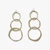 Flo Gives Back 15% To Women In Need Best Sellers Linked Gold Circle Earrings