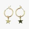 Flo Gives Back Star Sleeper Earrings Gold Jewellery