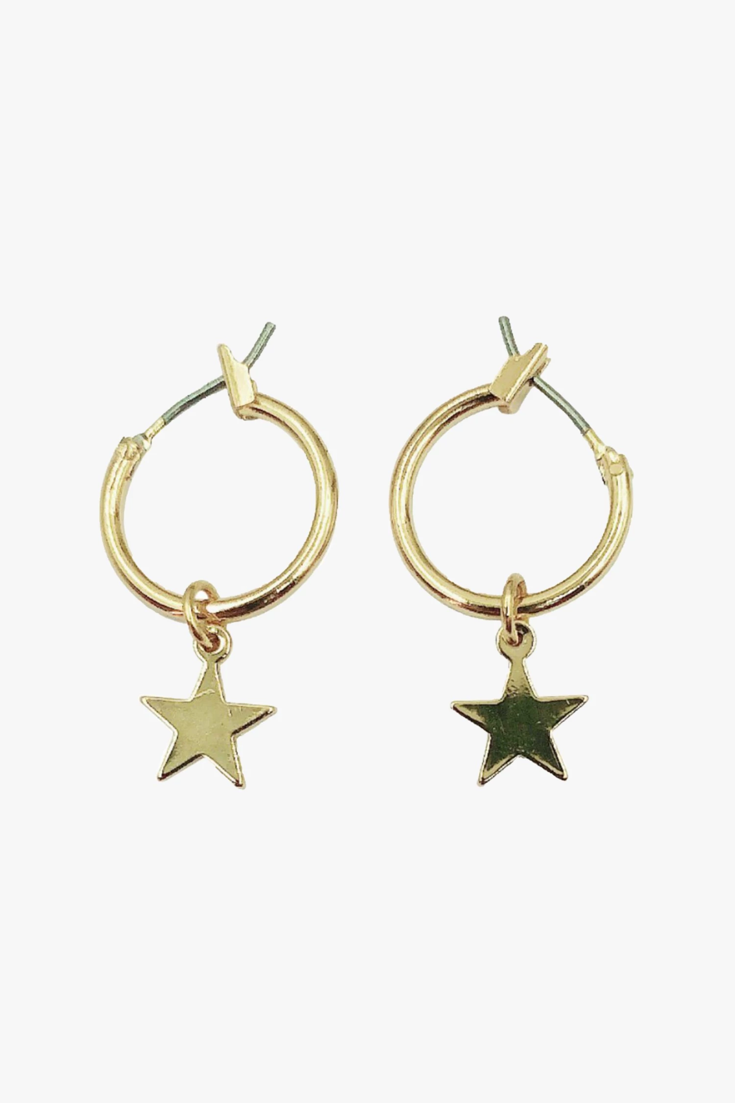 Flo Gives Back Star Sleeper Earrings Gold Jewellery
