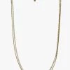 Flo Gives Back 15% To Women In Need Double Chain Necklace Gold