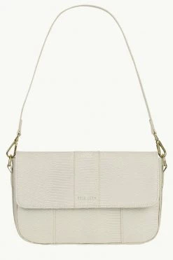 Brie Leon Isabel Stone Lizard Bag With Chain The AM To PM Edit