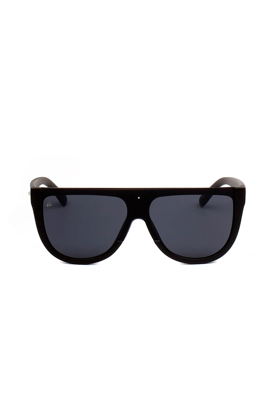 Prive Revaux The Coco Flat Top Rounded Black With Black Lens Sunglasses Eyewear